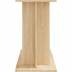 Vidaxl -aquariumkast -bruin -80 X 35 X 60 Cm -bewerkt Hout