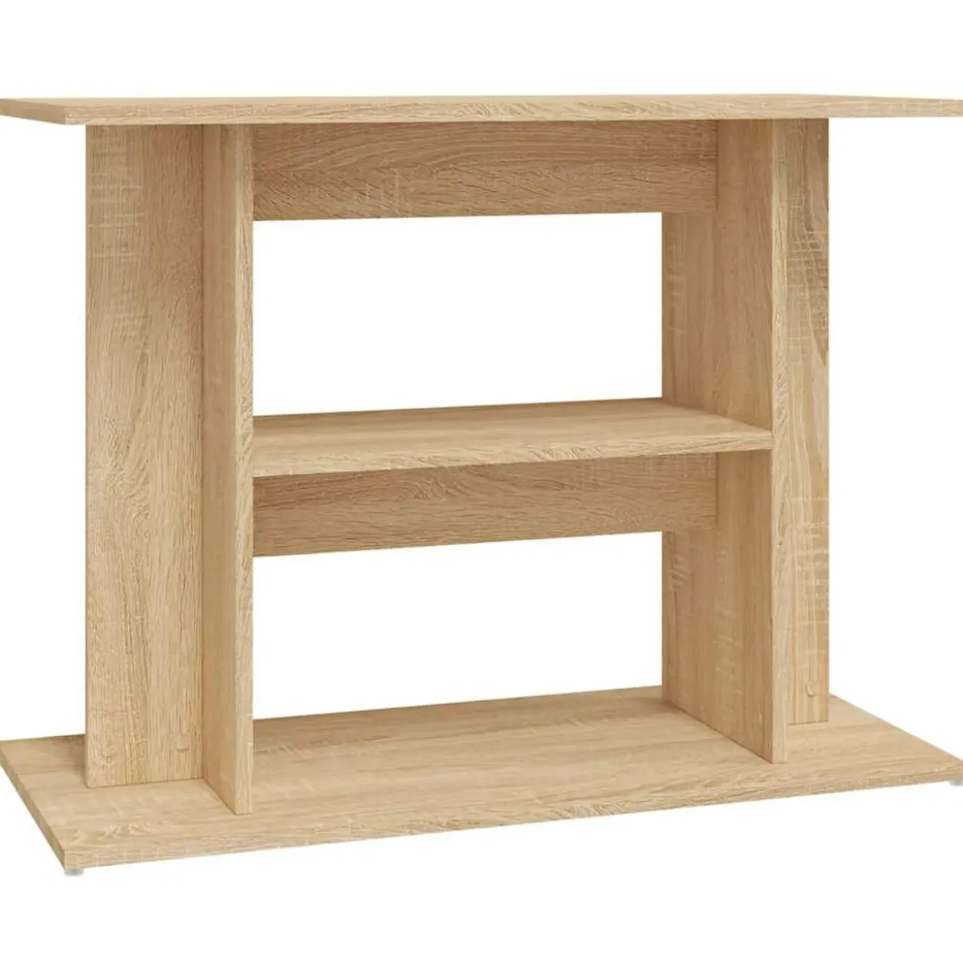 Vidaxl -aquariumkast -bruin -80 X 35 X 60 Cm -bewerkt Hout