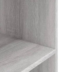 Vidaxl -aquariumkast -grijs -60.5 X 36 X 72.5 Cm -bewerkt Hout