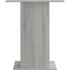 Vidaxl -aquariumkast -grijs -60.5 X 36 X 72.5 Cm -bewerkt Hout