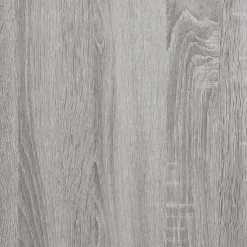 Vidaxl -aquariumkast -grijs -60.5 X 36 X 72.5 Cm -bewerkt Hout