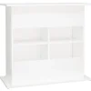 vidaXL -aquariumkast -wit -81 X 36 X 73 Cm -bewerkt Hout