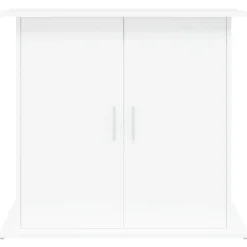 vidaXL -aquariumkast -wit -81 X 36 X 73 Cm -bewerkt Hout