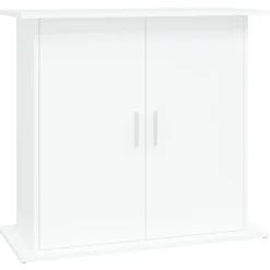 vidaXL -aquariumkast -wit -81 X 36 X 73 Cm -bewerkt Hout