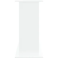 vidaXL -aquariumkast -wit -81 X 36 X 73 Cm -bewerkt Hout