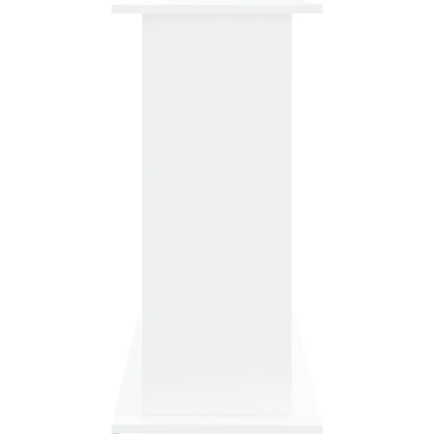 vidaXL -aquariumkast -wit -81 X 36 X 73 Cm -bewerkt Hout