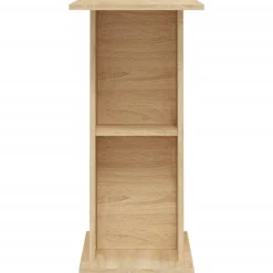 Vidaxl -aquariumstandaard -bruin -60.5 X 36 X 72.5 Cm -bewerkt Hout