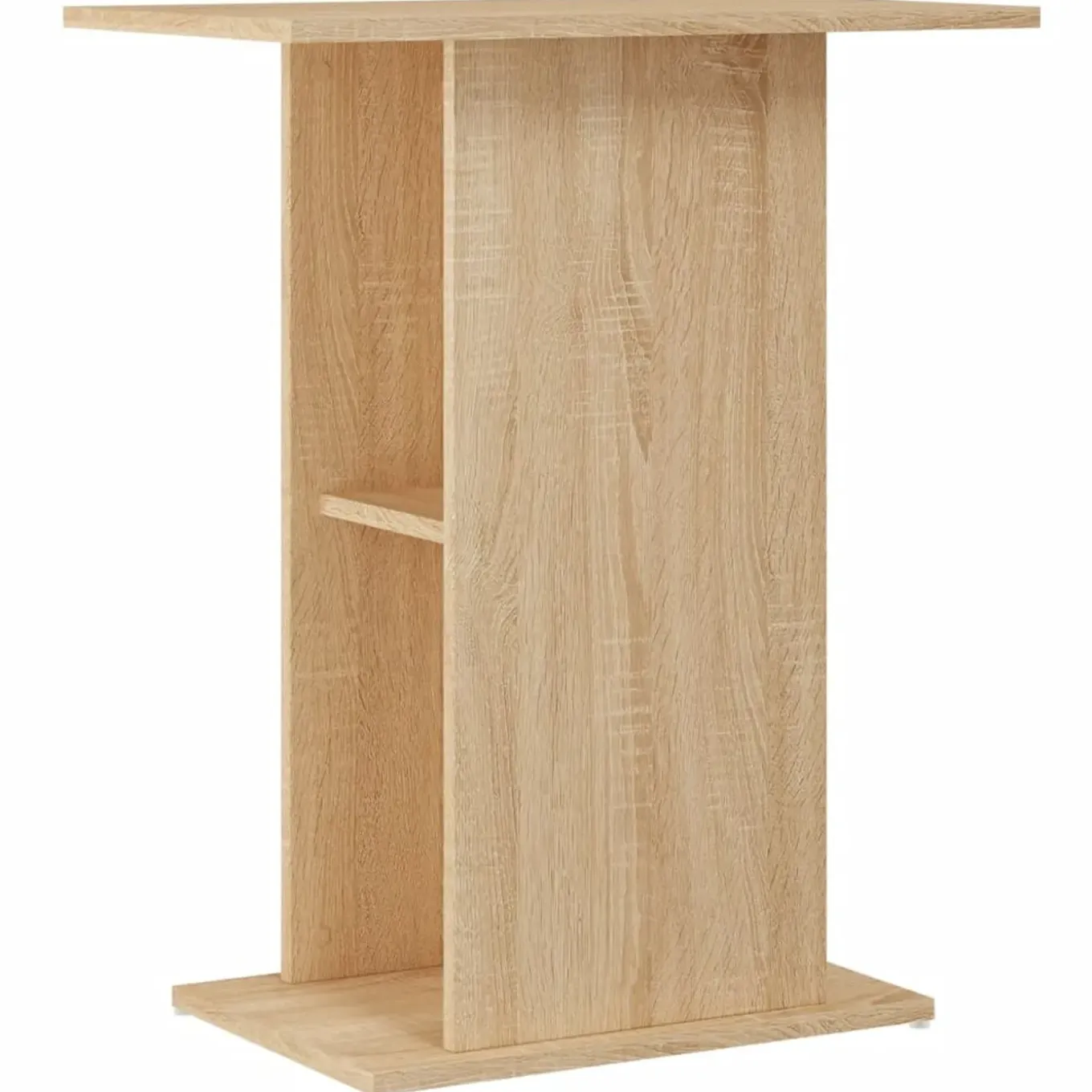Vidaxl -aquariumstandaard -bruin -60.5 X 36 X 72.5 Cm -bewerkt Hout