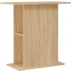 Vidaxl -aquariumstandaard -bruin -75 X 36 X 72.5 Cm -bewerkt Hout