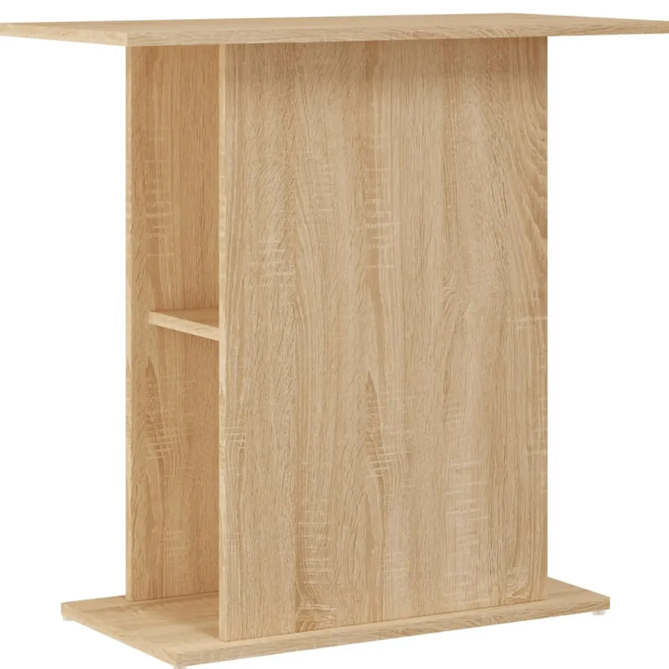 Vidaxl -aquariumstandaard -bruin -75 X 36 X 72.5 Cm -bewerkt Hout