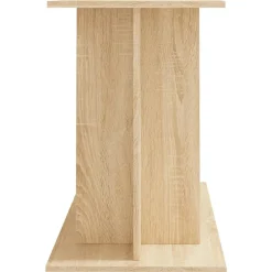 Vidaxl -aquariumstandaard -bruin -100 X 40 X 60 Cm -bewerkt Hout