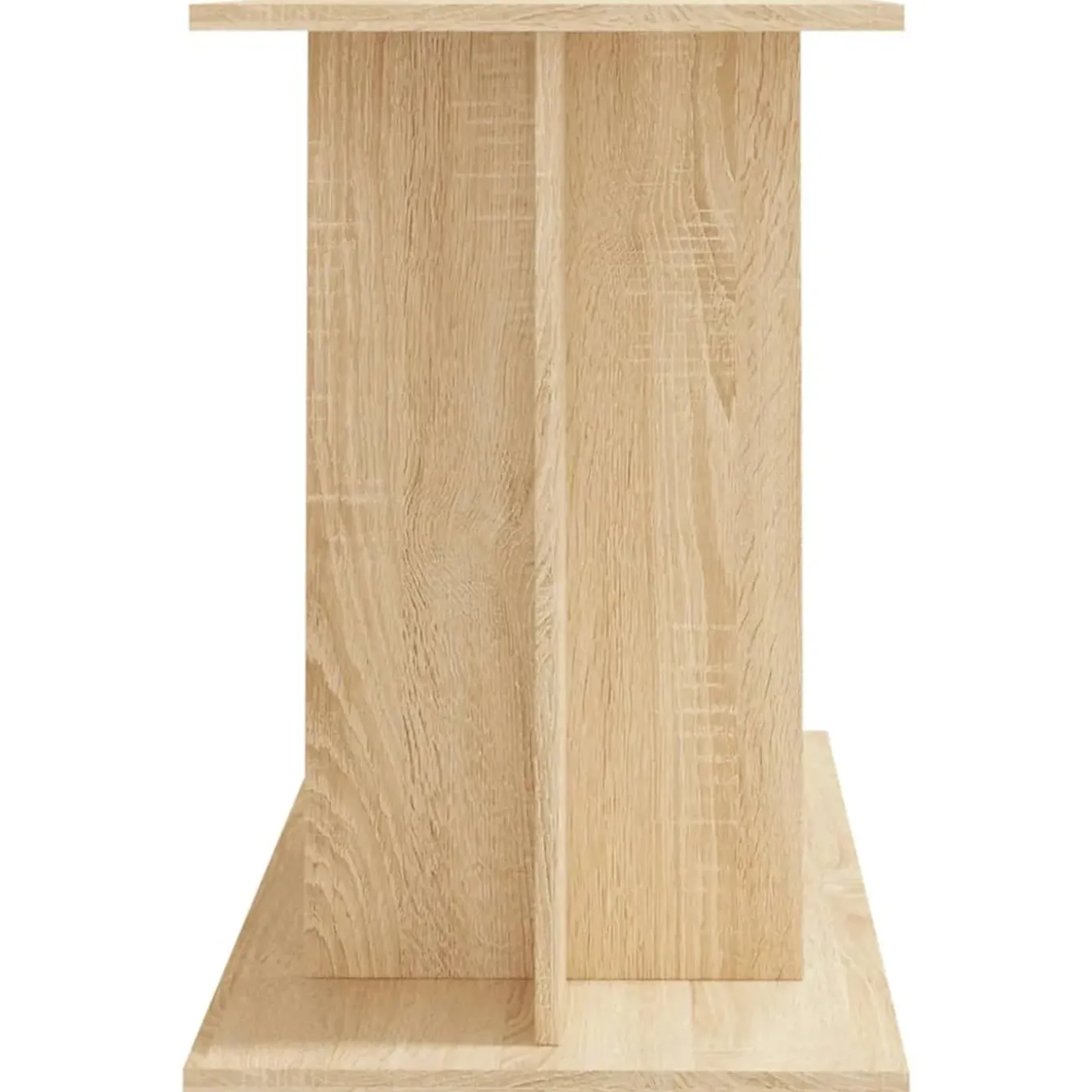 Vidaxl -aquariumstandaard -bruin -100 X 40 X 60 Cm -bewerkt Hout