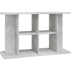 vidaXL -aquariumstandaard -grijs -100 X 40 X 60 Cm -bewerkt Hout