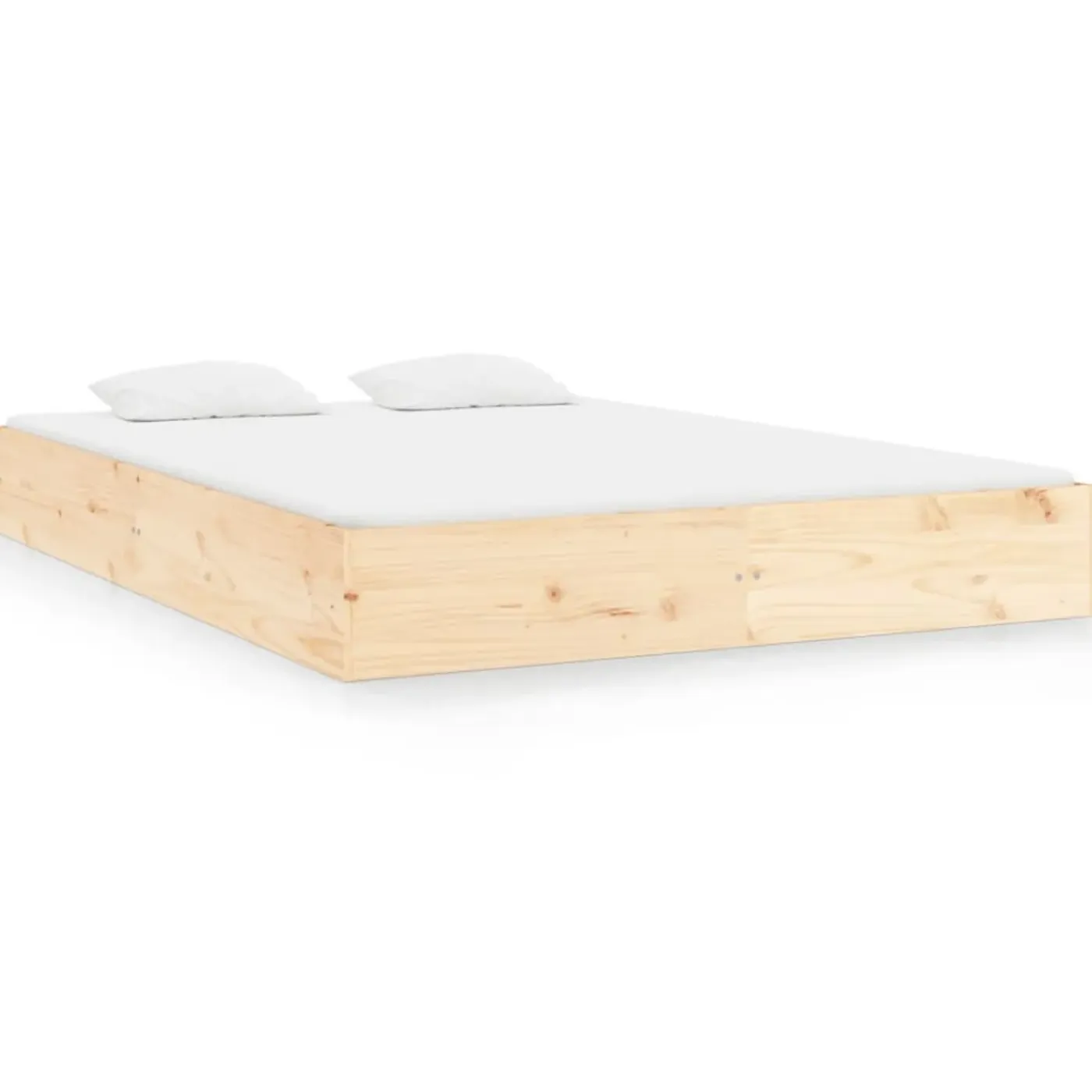 vidaXL Bedframe Bruin 140 X 200 Cm Bed