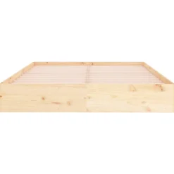 vidaXL Bedframe Bruin 140 X 200 Cm Bed