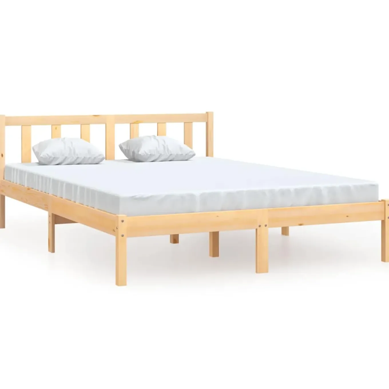 Vidaxl Bedframe Bruin 160 X 200 Cm Bed Frame