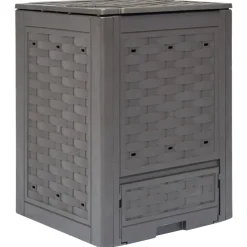 Vidaxl-compostbak-300-l-60x60x83-cm-kunststof-rattan-bruin
