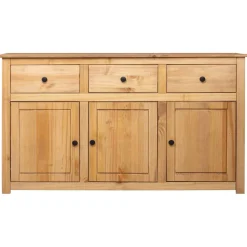 vidaXL Dressoir 1 Bruin Houten Dressoir
