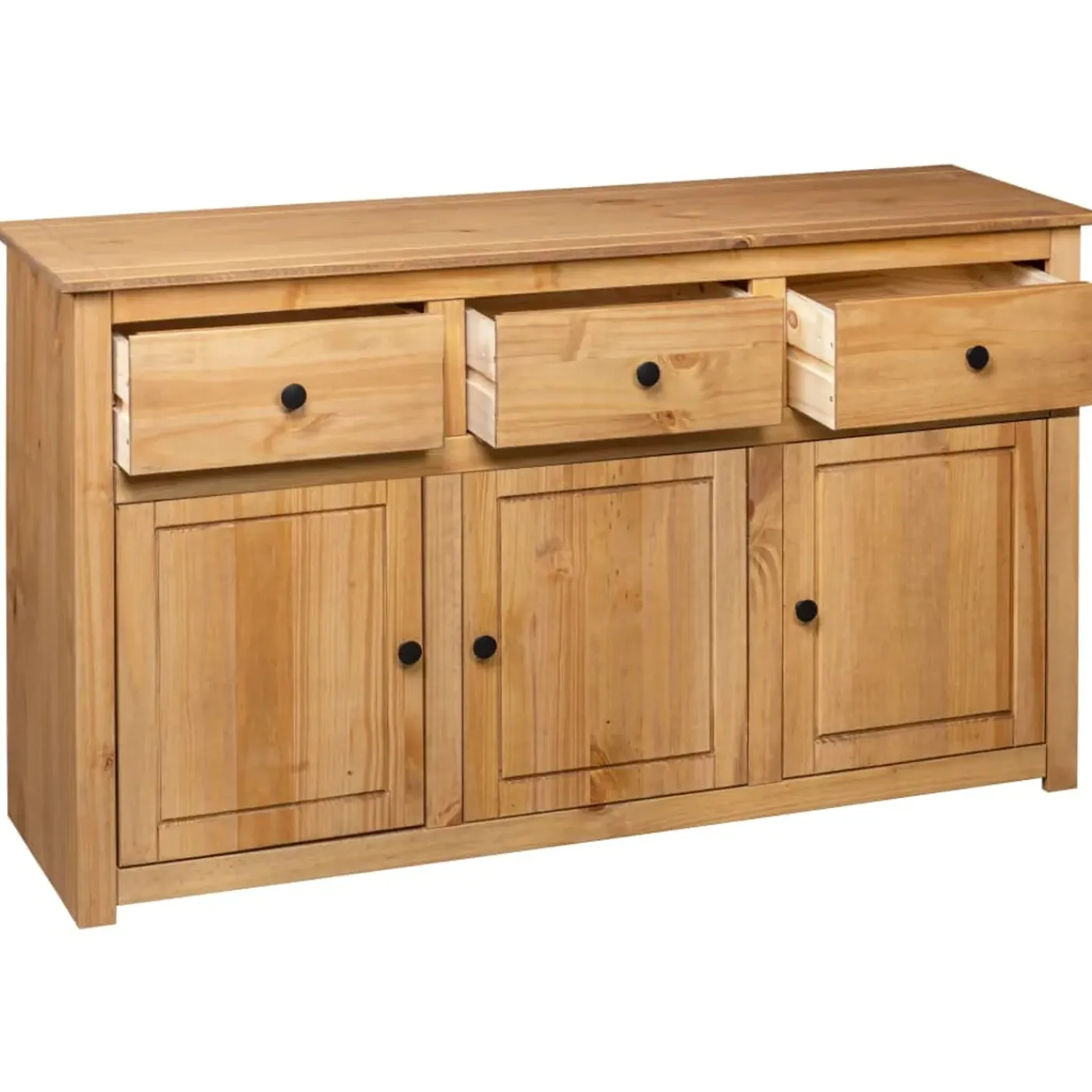 vidaXL Dressoir 1 Bruin Houten Dressoir