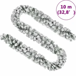Vidaxl Guirlande 1 Groen 10 M Kerst Guirlande