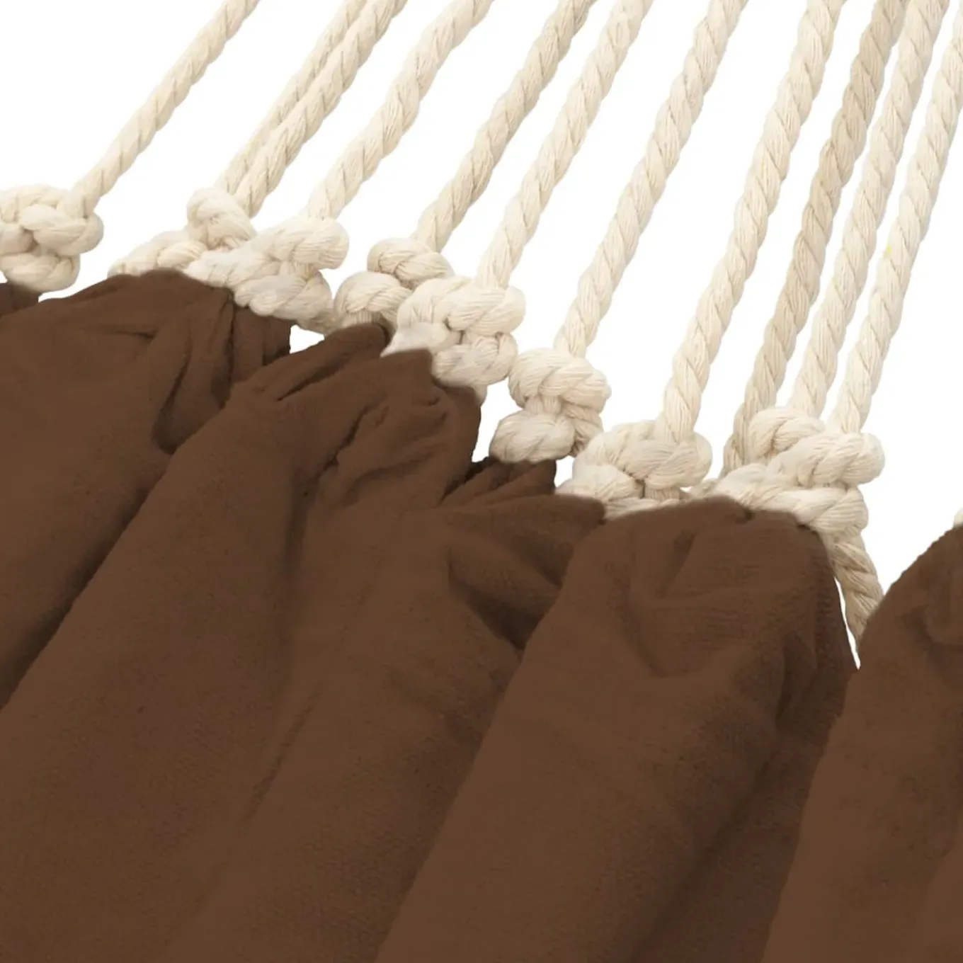 vidaXL Hangmat 1 Bruin Hang mat