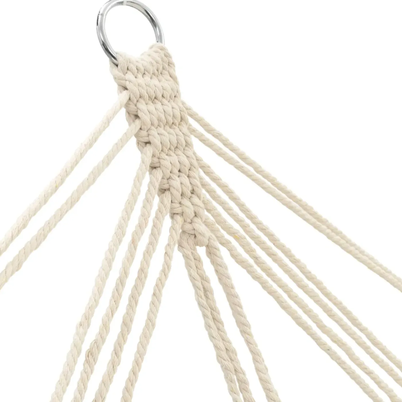 vidaXL Hangmat 1 Crème Hang Mat