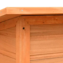 vidaXL Hondenhuis Bruin hondenhok