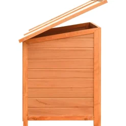 vidaXL Hondenhuis Bruin hondenhok
