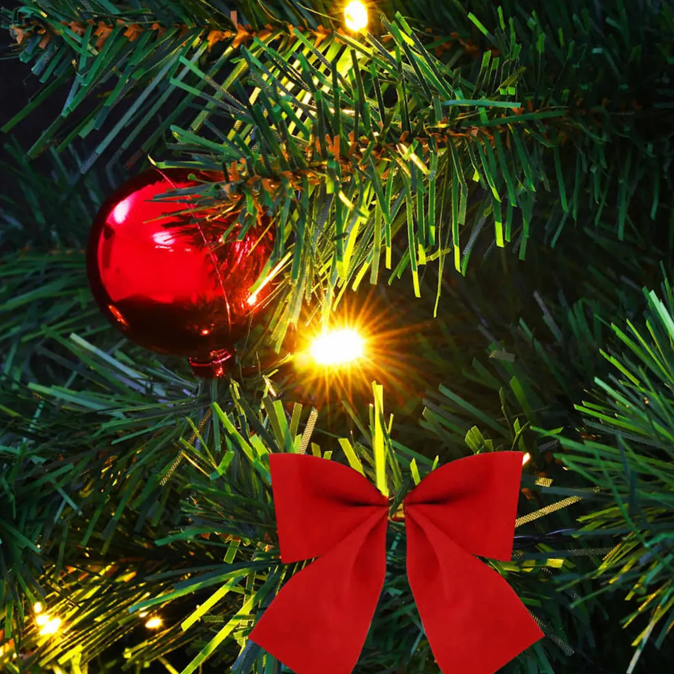Vidaxl -kerstboom -groen -pvc