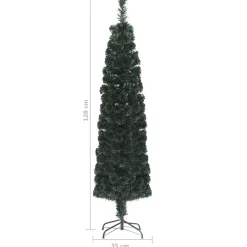 Vidaxl -kerstboom -groen -120 X 35 Cm -vezel
