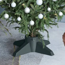 Vidaxl -kerstboomstandaard -groen -kunststof