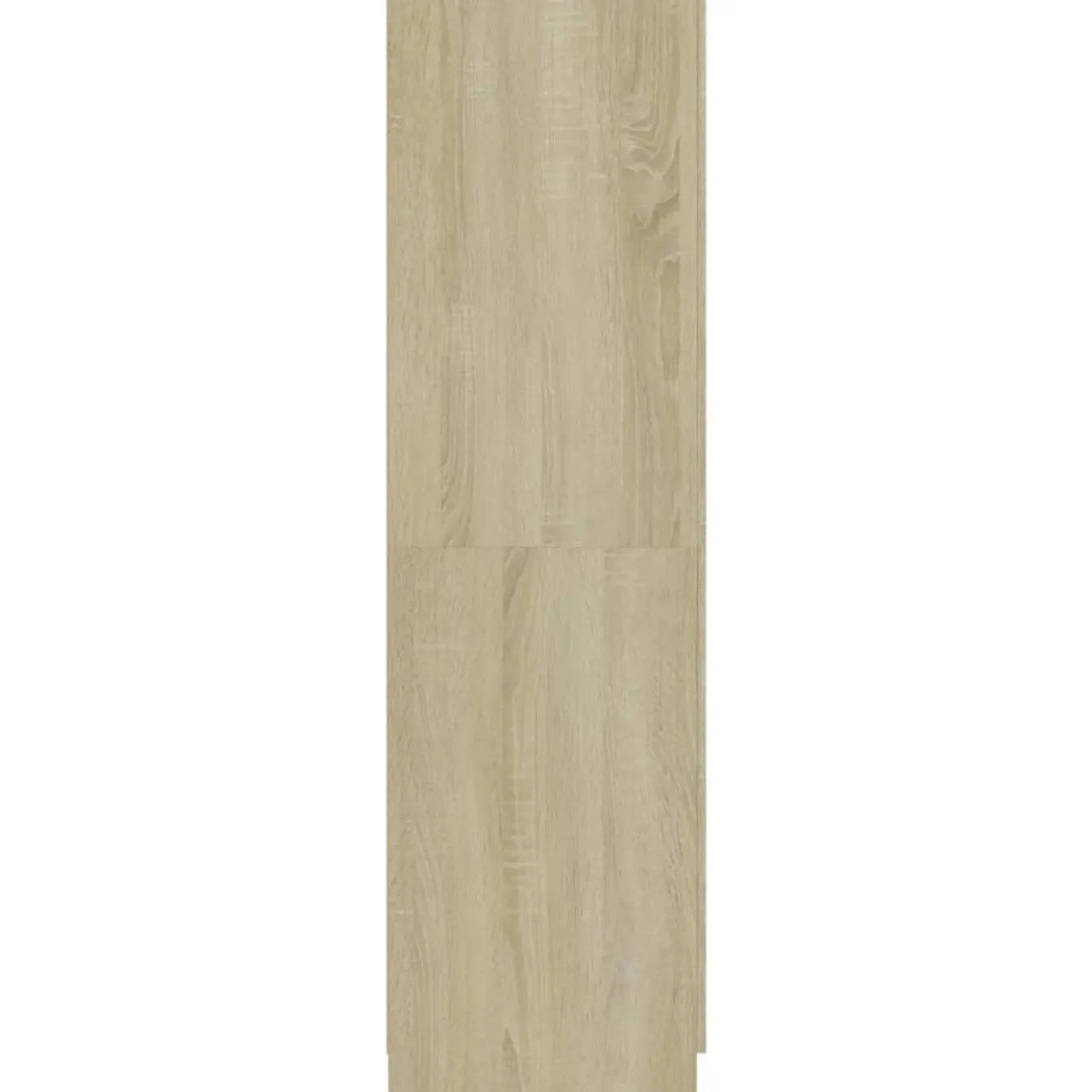 Vidaxl - Kledingkast - 2 Deuren 2 Lades - Sonoma Oak - 80x52x180 Cm