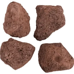 Vidaxl Lavasteen Rood 10-30 Cm (10 Kg) Vulkanisch Lavasteen
