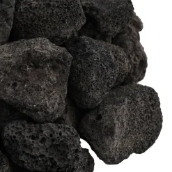Vidaxl Lavasteen Zwart 3-5 Cm (10 Kg) Vulkanisch Lavasteen