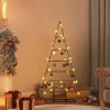 Vidaxl -metalen Kerstboom -zwart -125 Cm -staal