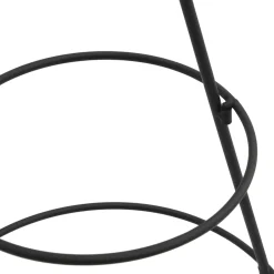 Vidaxl -metalen Kerstboom -zwart -125 Cm -staal