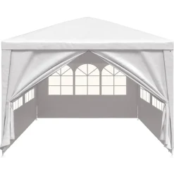 Vidaxl - Partytent - Uv- En Waterbestendig - Staal - Wit - 6x3x2,55 M
