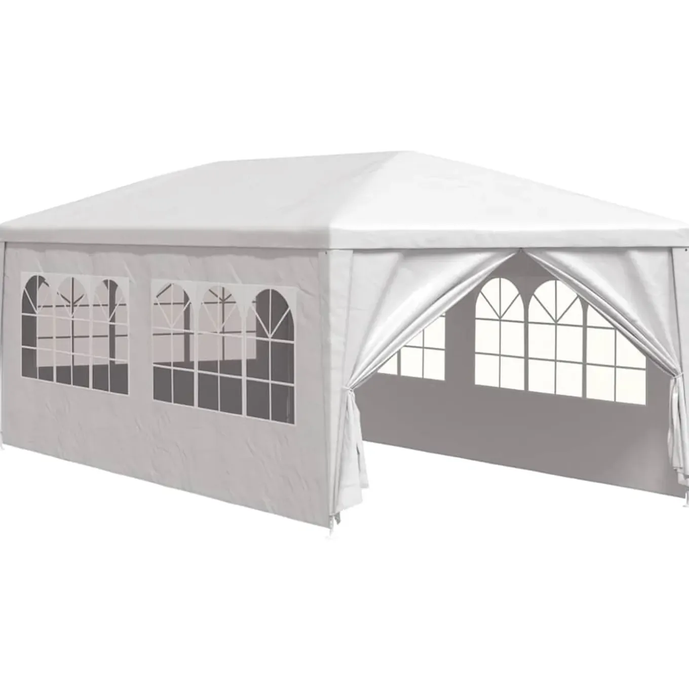 Vidaxl - Partytent - Uv- En Waterbestendig - Staal - Wit - 6x3x2,55 M