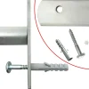 vidaXL Raam Hekwerk 1 Zilver 700-1050 mm raambeveiliging