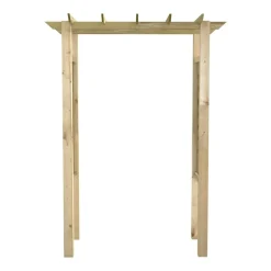 vidaXL - Rozenboog - Rotbestendig - Grenenhout - Groen - 150x60x204 Cm