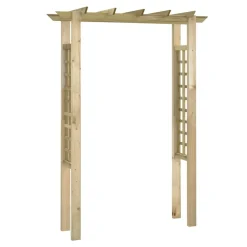 vidaXL - Rozenboog - Rotbestendig - Grenenhout - Groen - 150x60x204 Cm