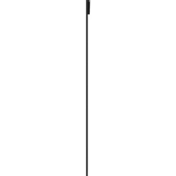 Vidaxl -schuifdeur -zwart -90 X 205 Cm (200 Cm Schuifrail) -aluminium