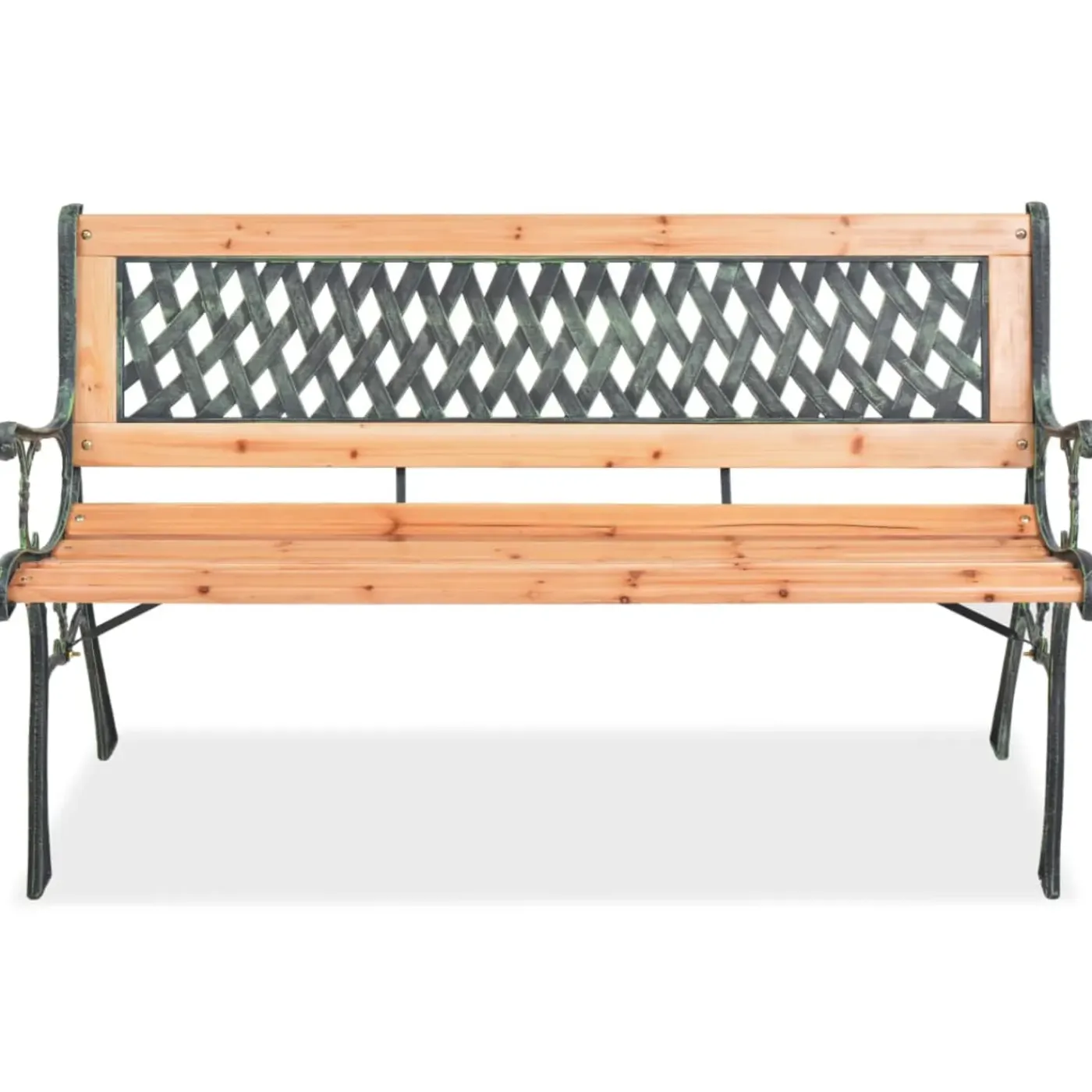vidaXL Tuinbank 1 Bruin 122 Cm Tuinbankje