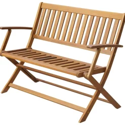 vidaXL Tuinbank Bruin tuinbankje