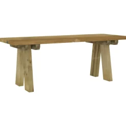 vidaXL -tuinbank -bruin -110 X 38 X 45 Cm -grenenhout
