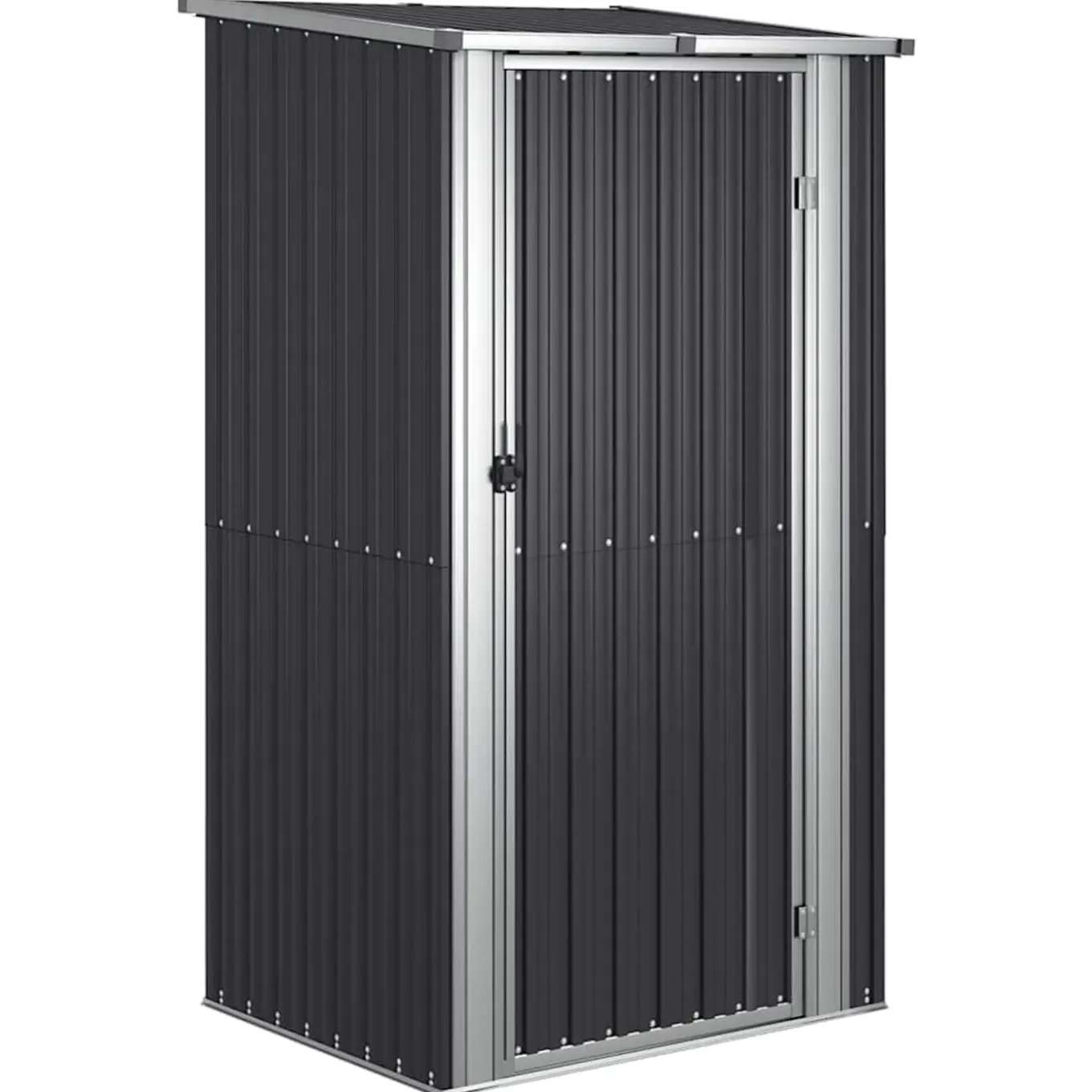 Vidaxl -tuinschuur -antraciet -staal