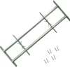 vidaXL 1 Zilver 500-650 mm
