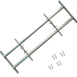 vidaXL 1 Zilver 500-650 mm