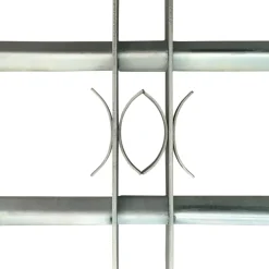 vidaXL 1 Zilver 500-650 mm