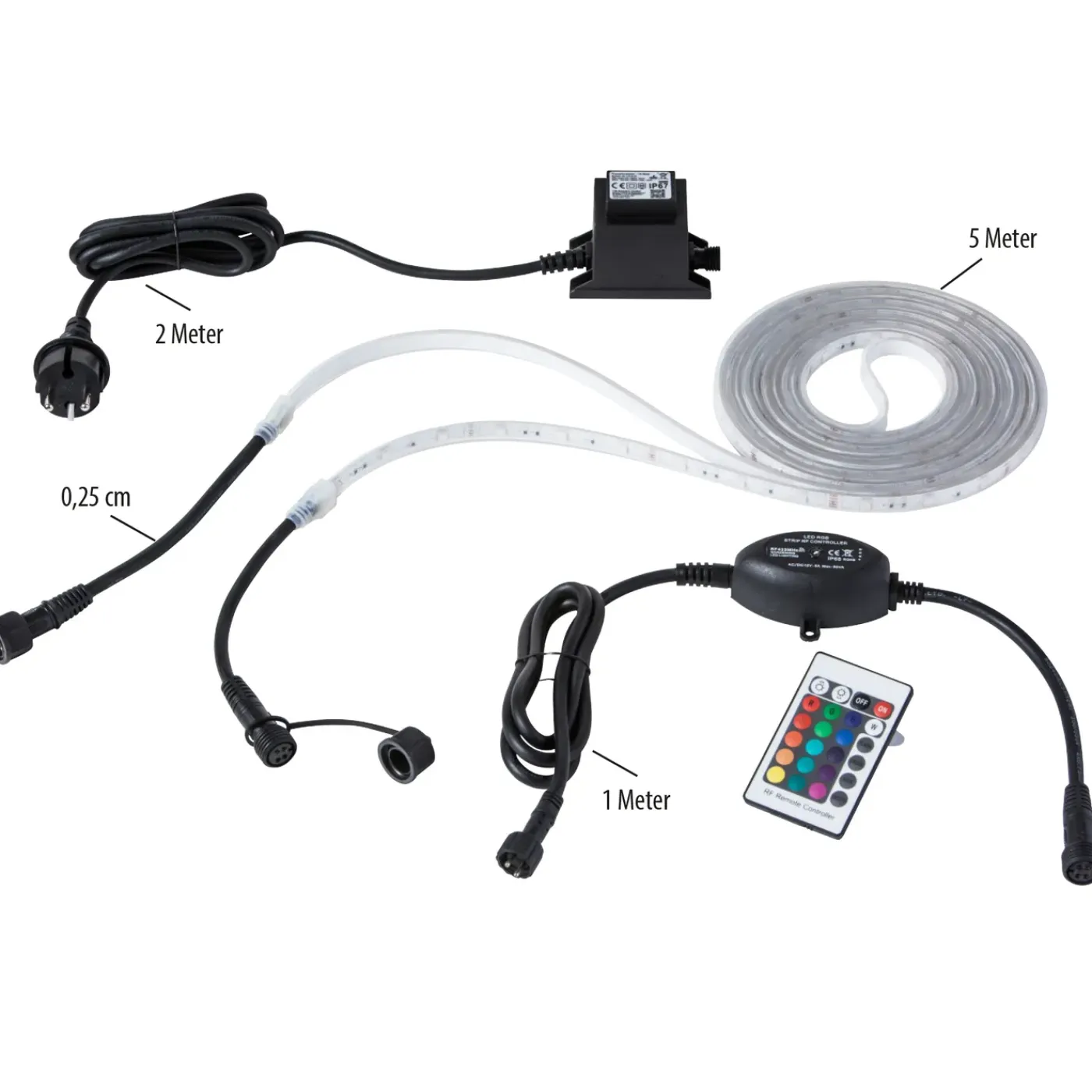 Heissner Vijver smart light LED lint RGB set